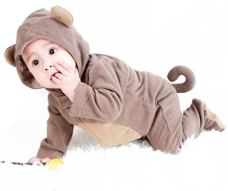 baby costume monkey