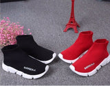 KNITTED SHOES - BLACK