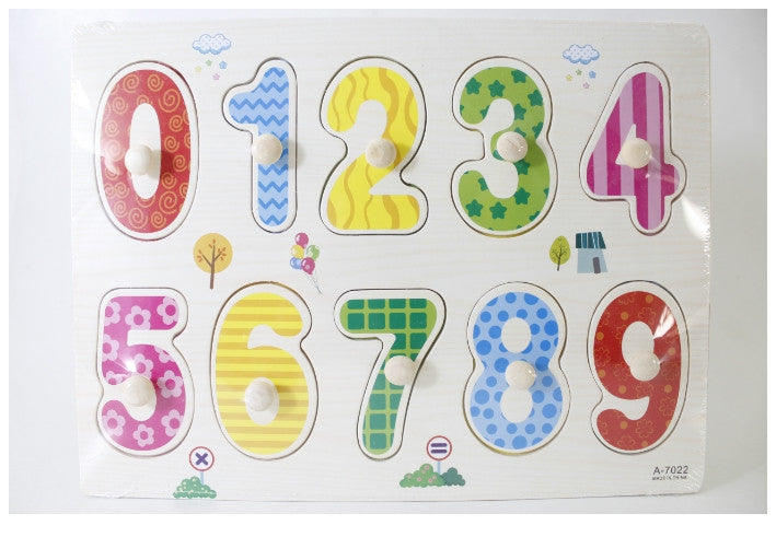 Mainan Anak Puzzle Mat Number Polos