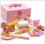 Mainan Edukasi Anak Strawberry Ice Cream Box