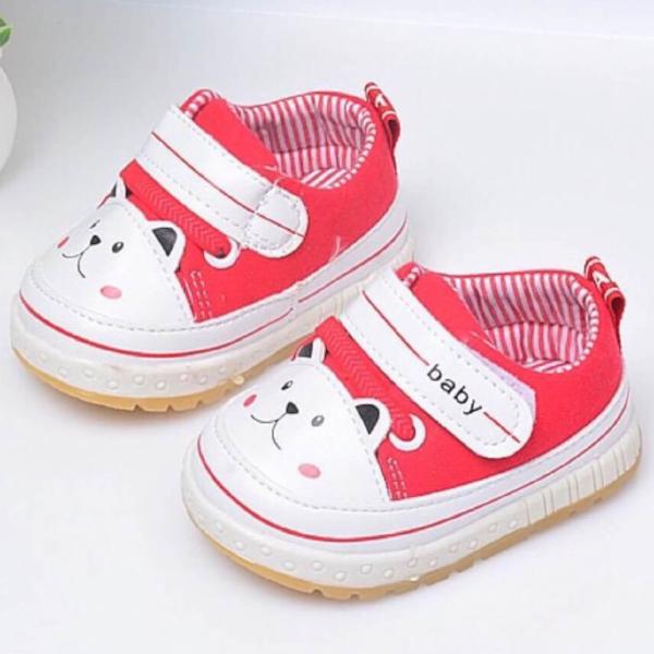 Sepatu baby bear red