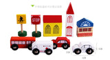 WOODEN TOYS CARS TRUCK