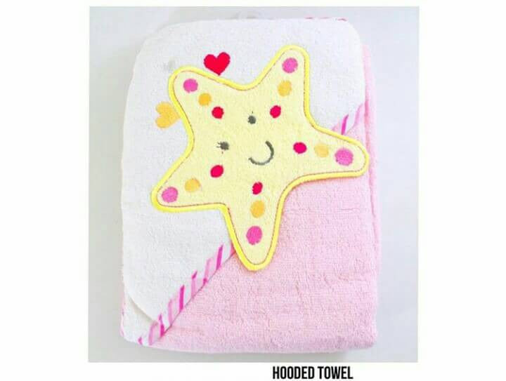 Hooded Towel Starfish
