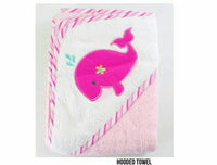 Hooded Towel Paus Pink